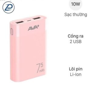 Sạc Dự Phòng 7500 mAh