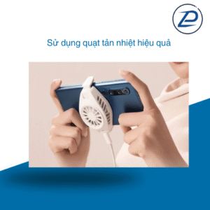 cách sử dụng quạt tản nhiệt điện thoại