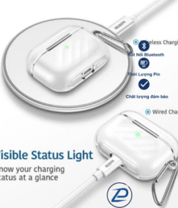 cách sạc tai nghe bluetooth đúng cách từ củ sạc chuyên dụng.
