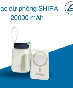 Sạc dự phòng SHIRA 20000 mAh