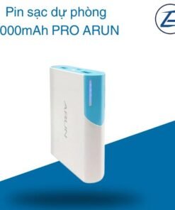 Pin Sạc Dự Phòng 8000mAh PRO ARUN – Nhỏ Gọn, Tiện Lợi, Sạc Nhanh Cực Đã