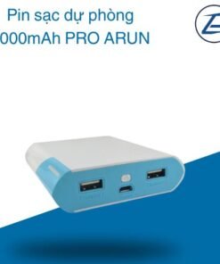 Pin Sạc Dự Phòng 8000mAh PRO ARUN – Nhỏ Gọn, Tiện Lợi, Sạc Nhanh Cực Đã